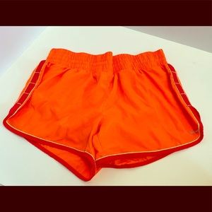 Neon athletic shorts